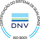 DNV - Certificação do sistema de qualidade - ISO 9001